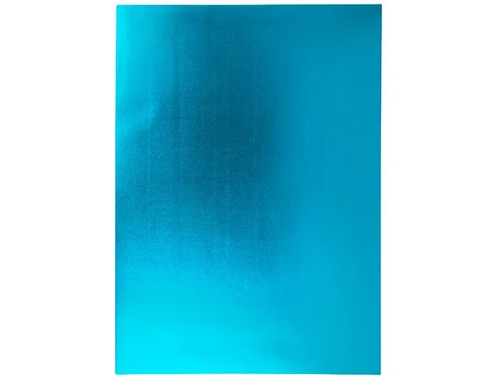 Liderpapel Goma eva metalizada azul claro 50x70 cm 2 mm