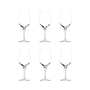 Summa Elba Copa Burdeos - Copa de Cristal, 230 mm de Alto, 65 cl (0.65L) (Set de 6)