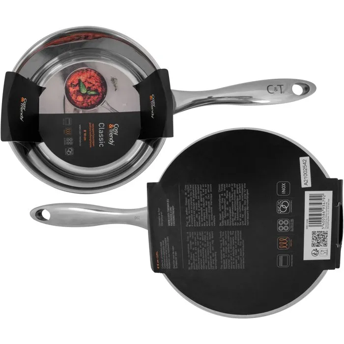 Cosy & Trendy Cacerola COS5400586934792 Acero Inoxidable Ø18 cm 2,29 L Apta Inducción