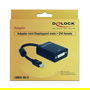 DeLOCK ST-BU Adaptador Mini DisplayPort a DVI Macho-Hembra para Monitor, Negro