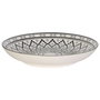 Home Deco Factory Plato Mirage Ø 25.5 cm x 4.5 cm Colección Oriental Estampado Interior
