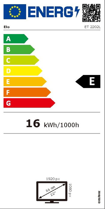 Elo Touch Solutions E159758 Monitor Táctil LED 21.5 pulg. 1920 x 1080 px. Negro Elo Touch Solutions E159758 Monitor Táctil LED 21.5 pulg. 1920 x 1080 px. Negro