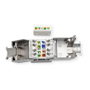 VALUE 21.99.1807 Keystone Jack RJ-45 Cat8 1 Gbps Clase I, Blindado, Montaje sin Herramientas, Color Plata