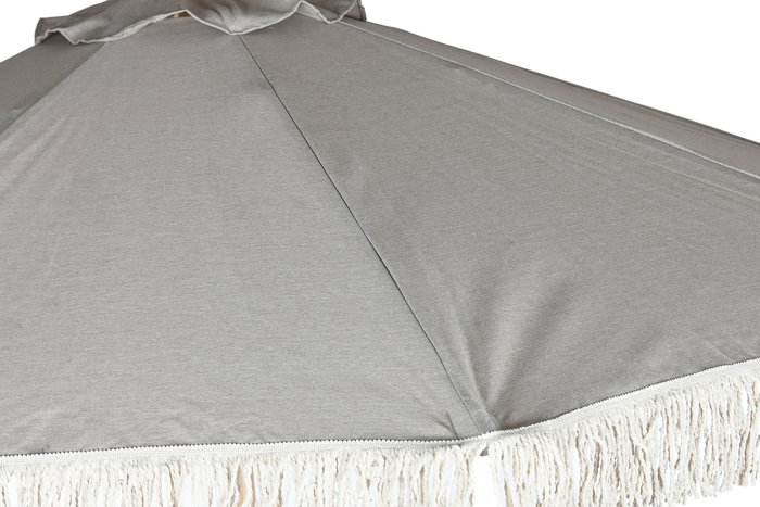 DKD Home Decor Parasol Terraza y Jardin 246 x 246 x 240 cm Acero Algodón