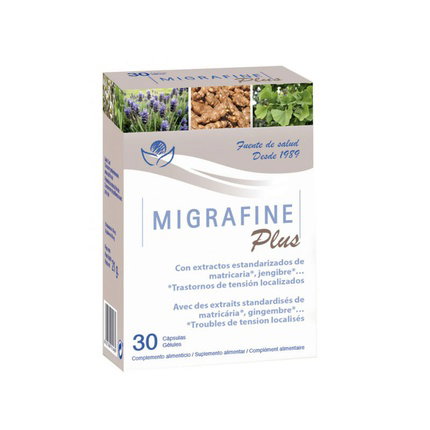 BIOSERUM Migrafine Plus 30 Cápsulas