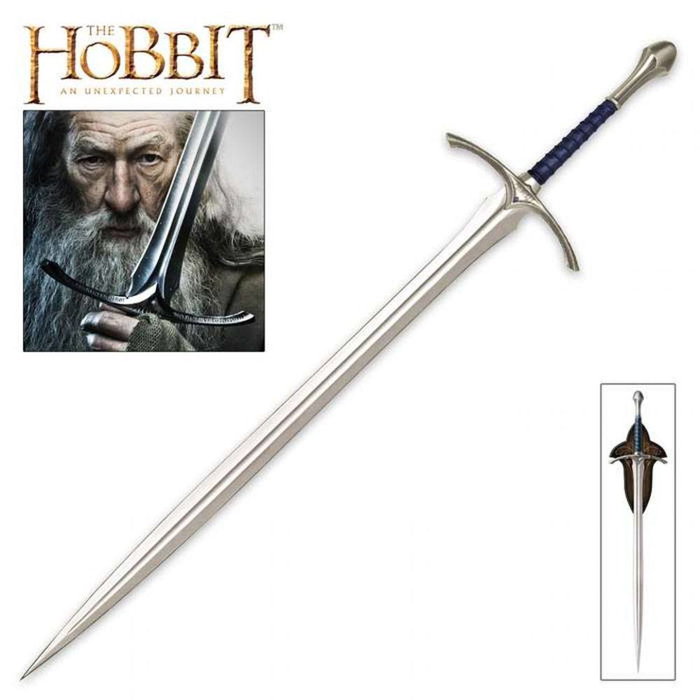 El Hobbit Un Viaje Inesperado Réplica 1/1 Espada Glamdring 121 cm
