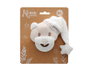 KioKids Mordedor Peluche Osito Con Gorro Para Bebé +0 Meses Beige Dolci Amici