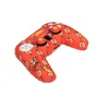 Fr-tec Set de Silicona y Grips de Flash para DualSense - Funda Lisa y Aterciopelada - Agarre Mejorado con Logo