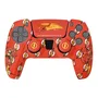 Fr-tec Set de Silicona y Grips de Flash para DualSense - Funda Lisa y Aterciopelada - Agarre Mejorado con Logo