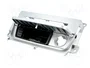ACV Bastidor de montaje de radio 2 DIN para BMW, color plata