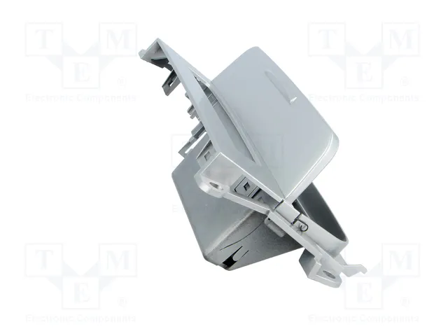 ACV Bastidor de montaje de radio 2 DIN para BMW, color plata