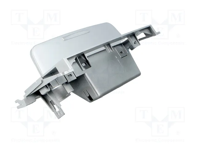 ACV Bastidor de montaje de radio 2 DIN para BMW, color plata