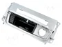 ACV Bastidor de montaje de radio 2 DIN para BMW, color plata