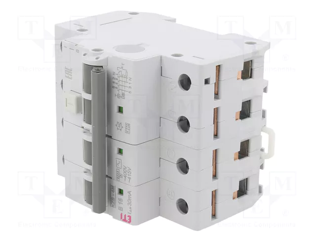 ETI POLAM RCBO KZS-4M 3P+N AC 16A/30mA