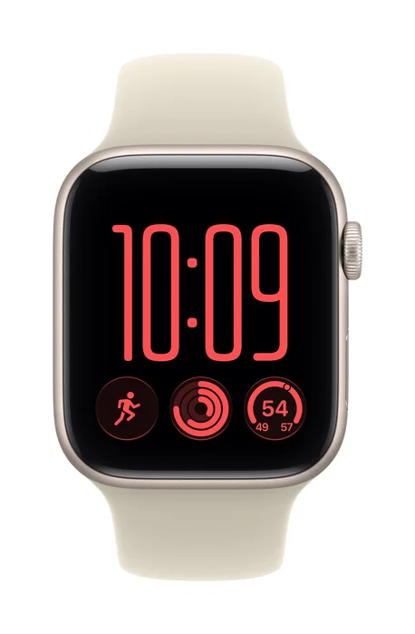 Apple Watch SE 3 GPS 44mm Blanco estrella con Correa deportiva Arena S/M