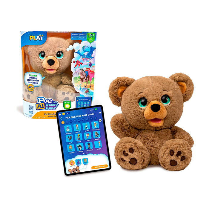 Famosa Osito Poe Inteligencia Artificial Lay00000 Cuentacuentos Personalizado con App ChatGPT +5 Años