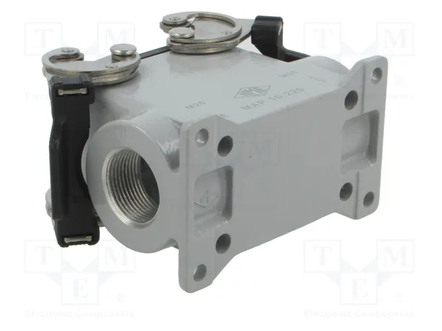 ILME Carcasa para conectores HDC tamaño 57.27 con pestillo doble