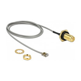 DeLOCK 89927 Cable de antena coaxial RP-SMA a MHF I LK 0,5 m