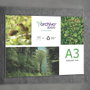 Archivo 2000 Expositor Mural A3 Horizontal Premium con Adhesivo