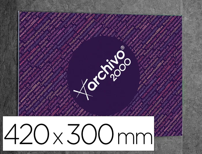 Archivo 2000 Expositor Mural A3 Horizontal Premium con Adhesivo