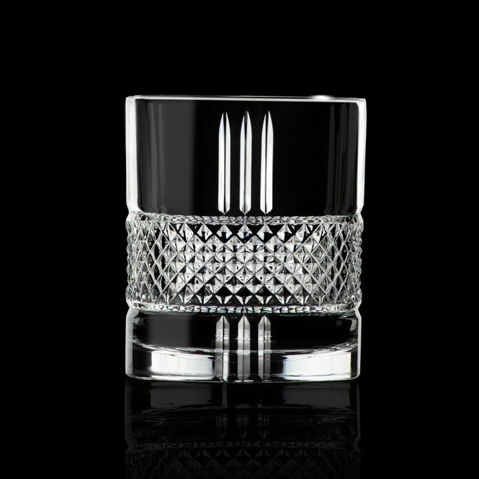 Rcr Cristalleria Brillante Vaso 340 Ml Cristal Eco-Luxion (6 Unidades) h.94 mm