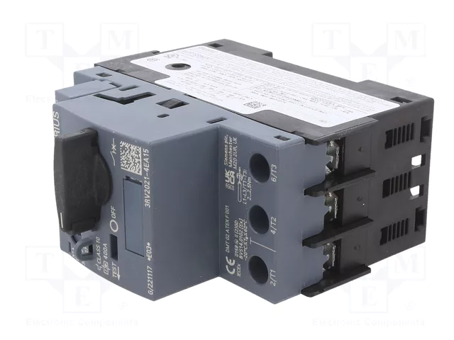 SIEMENS 3RV2021-4EA15 Interruptor motorizado 15kW NO + NC