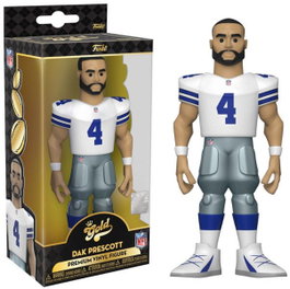 Funko POP! Gold Dak Prescott Cowboys NFL Chase Limited Edition