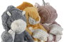 DKD Home Decor Peluche Baby Amarillo Gris 10 x 15 x 10 cm (6 Unidades)
