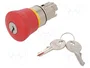 SIEMENS Interruptor de seguridad con llave rojo 22mm