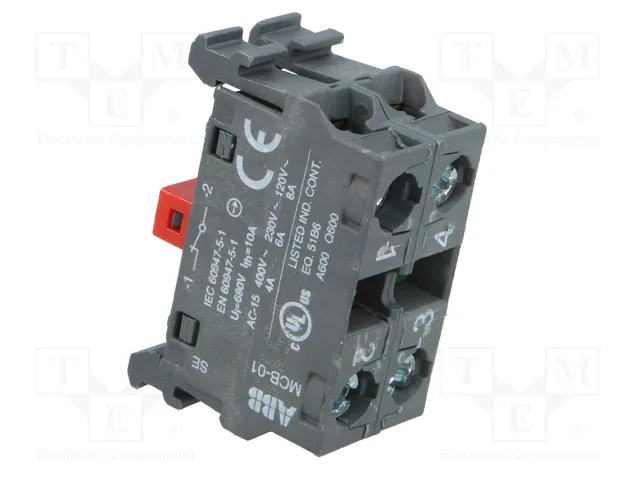 ABB Bloques de Contactos 22mm NC + NA