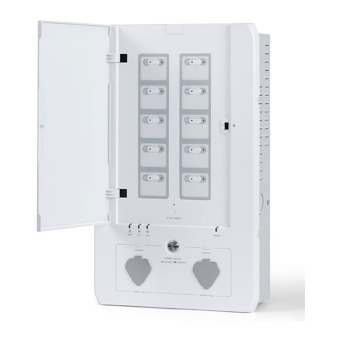 EcoFlow Smart Home Panel EU - Regleta de Bornes Doble Nivel, Almacenamiento de Electricidad, 240V 50Hz 2160W, Blanco EcoFlow Smart Home Panel EU - Regleta de Bornes Doble Nivel, Almacenamiento de Electricidad, 240V 50Hz 2160W, Blanco
