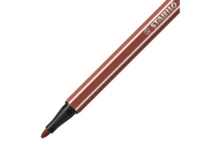 Stabilo Rotulador Pen 68 Acuarelable Siena Tostado Punta Gruesa 1mm