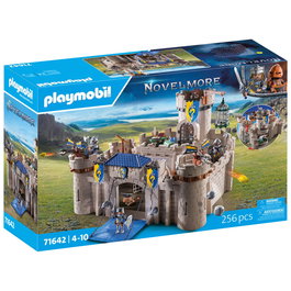 PLAYMOBIL 71642 Castillo de Arwynn Novelmore con puente levadizo, cañones de dragón y figuras