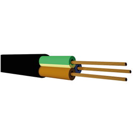 RCT Rollo 50M Manguera RV-K flexible (3x1.5mm) Negro
