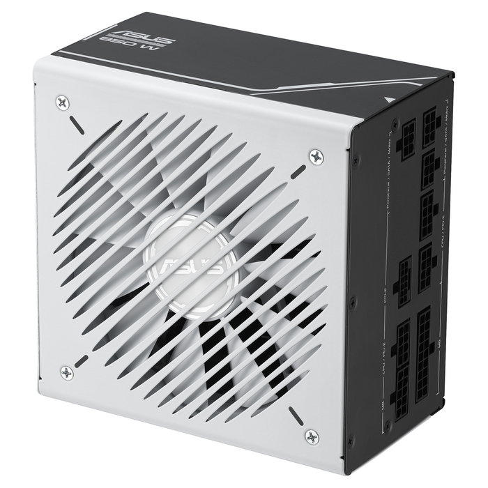 ASUS PRIME AP-850G 850W Fuente de Alimentación ATX 3.0 80 Plus Gold Certificación Totalmente Modular Negra/Blanca con Iluminación, Conector PCIe 16 Pines