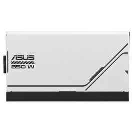 ASUS PRIME AP-850G 850W Fuente de Alimentación ATX 3.0 80 Plus Gold Certificación Totalmente Modular Negra/Blanca con Iluminación, Conector PCIe 16 Pines