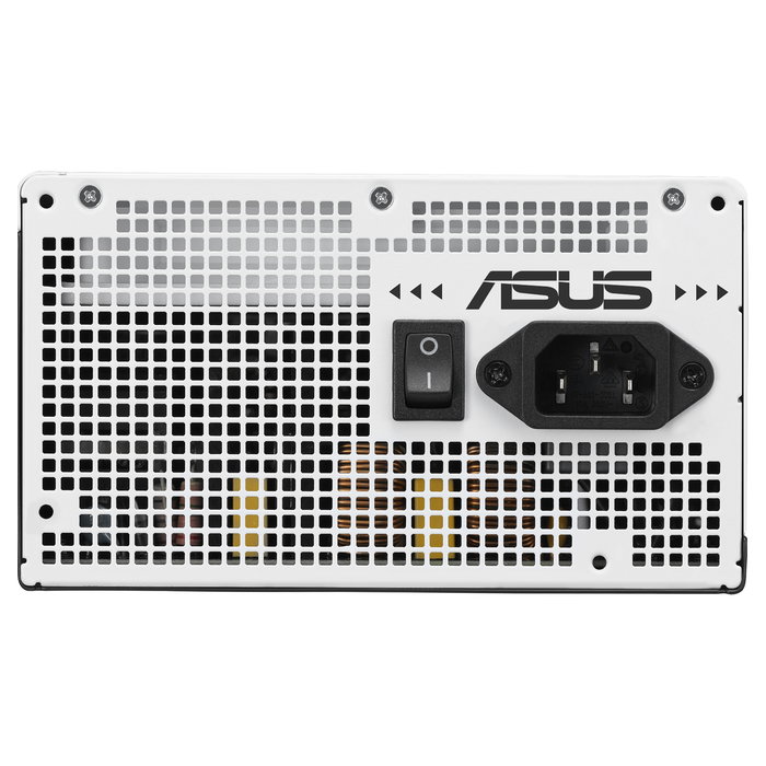 ASUS PRIME AP-850G 850W Fuente de Alimentación ATX 3.0 80 Plus Gold Certificación Totalmente Modular Negra/Blanca con Iluminación, Conector PCIe 16 Pines