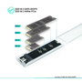 Tooq Caja Externa SSD M.2 NGFF/NVMe Transparente RGB TQE-2200