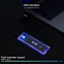 TooQ TQE-2200 Caja Externa para Disco SSD M.2 NVMe USB 3.1 Gen2 10Gbps Transparente RGB Sin Tornillos