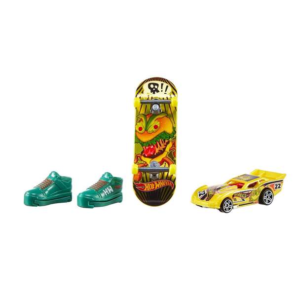 Mattel Hot Wheels Skate + Hot Wheels Básico Set para Niños a Partir de 6 Años