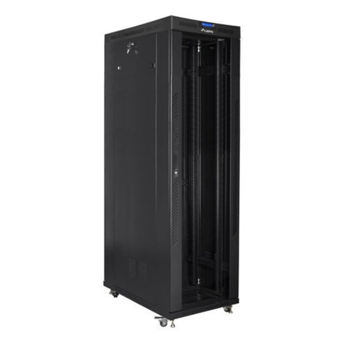 LANBERG Armario Rack 42U 19 pulgadas 600x1200 Negro