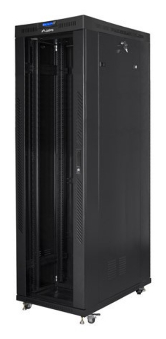 LANBERG Armario Rack 42U 19 pulgadas 600x1200 Negro