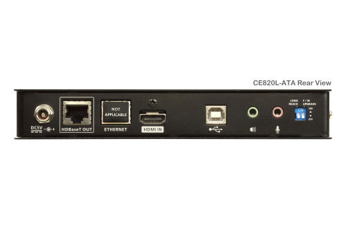ATEN CE820L-ATA-G Extensor KVM USB HDMI HDBaseT 2.0, 4K, Audio, Ethernet, RS-232, hasta 100m con Cable Cat 6