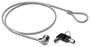 Ewent EW1242 Cable de Seguridad para Portátil, 1,5 m, Negro