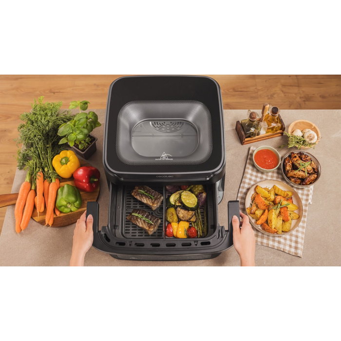 Cecotec Cecofry Advance 10000 Full Vision Freidora de Aire Black Cecotec Cecofry Advance 10000 Full Vision Freidora de Aire Black