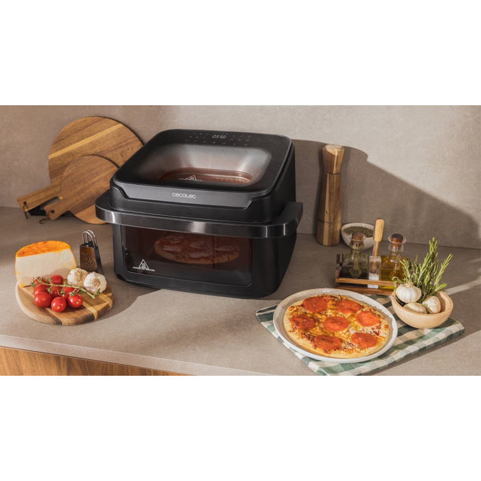 Cecotec Cecofry Advance 10000 Full Vision Freidora de Aire Black Cecotec Cecofry Advance 10000 Full Vision Freidora de Aire Black