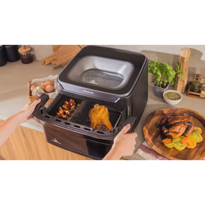 Cecotec Cecofry Advance 10000 Full Vision Freidora de Aire Black Cecotec Cecofry Advance 10000 Full Vision Freidora de Aire Black