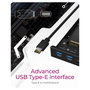 ICY BOX IB-HUB1419-i3 - Panel frontal de 3.5" con Hub USB y lector de tarjetas - USB 3.2 Gen 1 - 20 Gbit/s - para MicroSD y SD - Negro