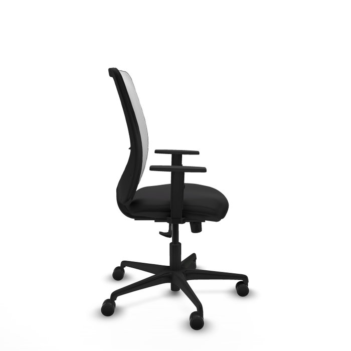 PIQUERAS Y CRESPO Silla de oficina Zulema con mecanismo Sincro, Negro y Blanco PIQUERAS Y CRESPO Silla de oficina Zulema con mecanismo Sincro, Negro y Blanco