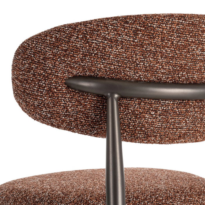 Taburete Teja Tejido-Metal Contract 53 X 52 X 95 cm (Set de 2)